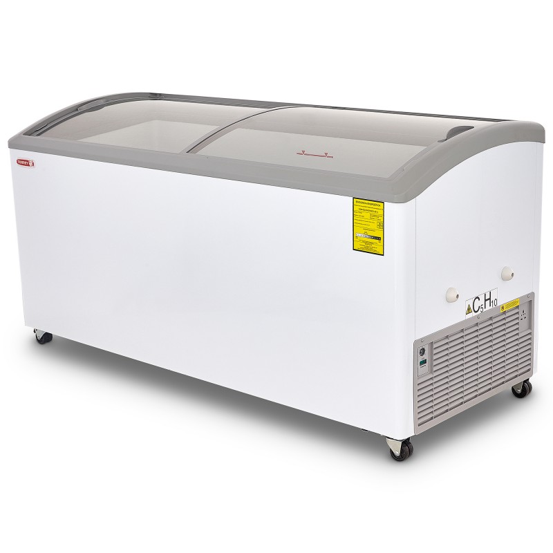 Congelador Horizontal Tapa de Cristal Curvo 19 Pies - 4