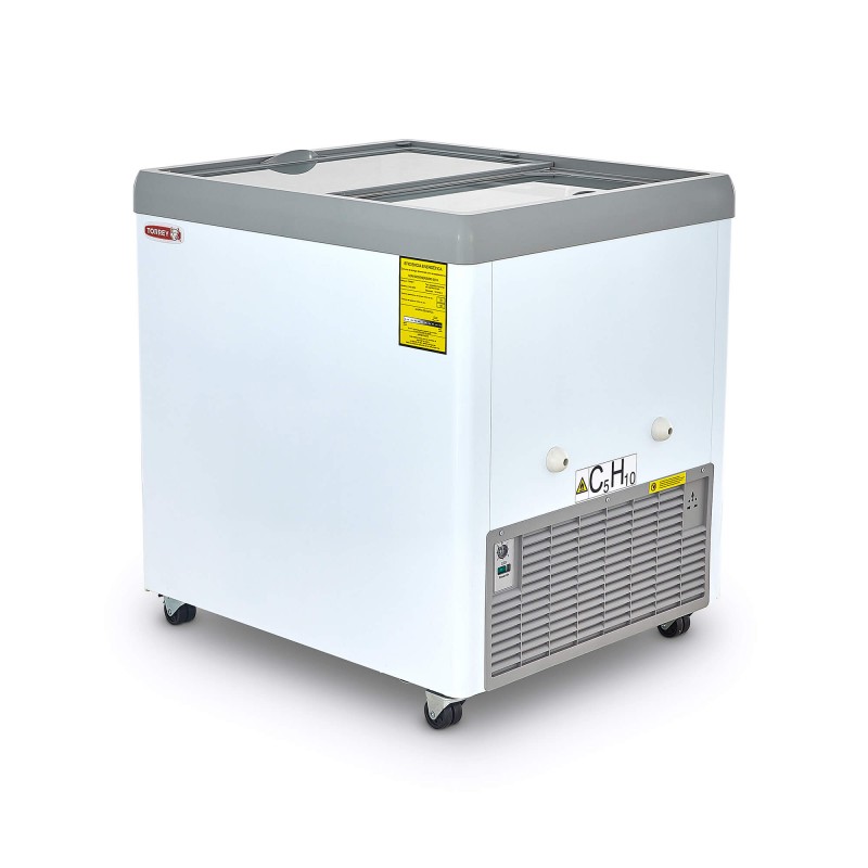 Congelador Horizontal Tapa de Cristal Plano 7 Pies - 4