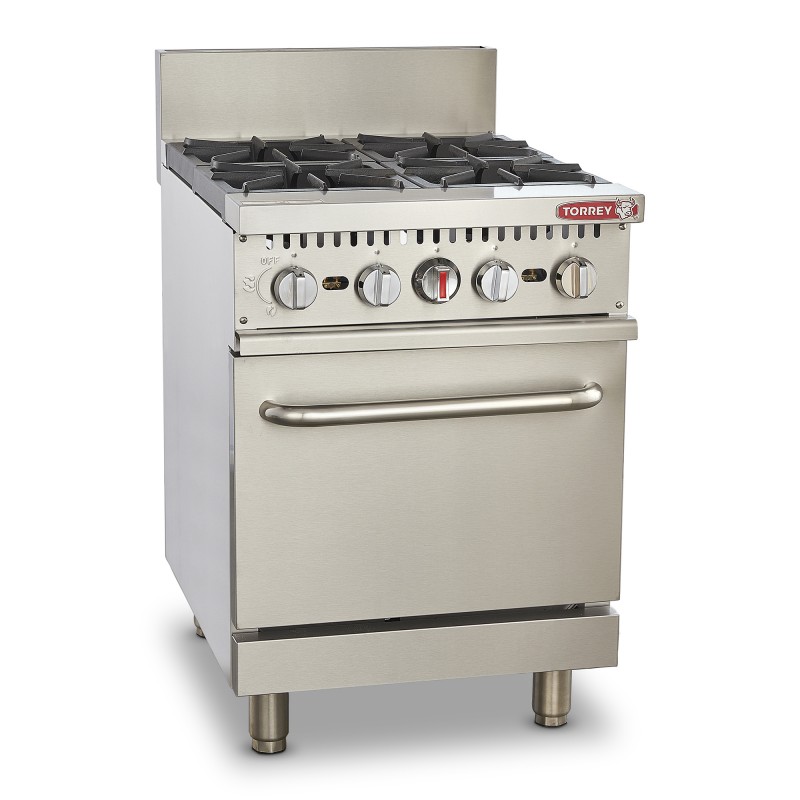 Estufa a Gas 4 Quemadores y Horno - 2