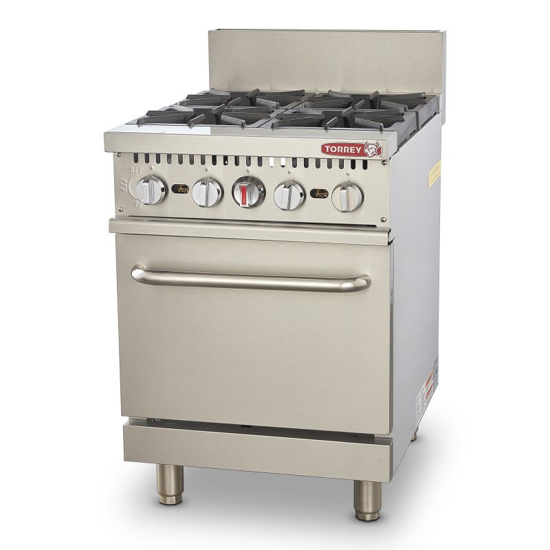 Estufa a Gas 4 Quemadores y Horno - 3