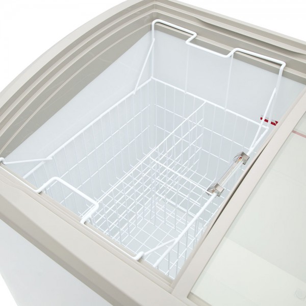 Congelador Horizontal 10 Pies Tapa de Cristal Curvo - 3