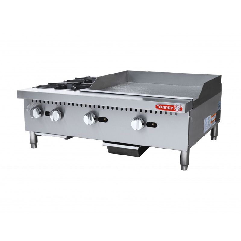 Plancha y Parrilla 2 Quemadores - 2