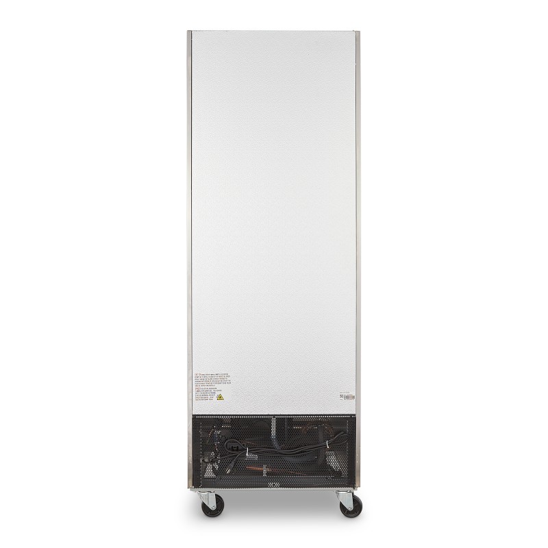 Refrigerador Vertical Puerta Sólida 23 Pies Acero Inoxidable - 4