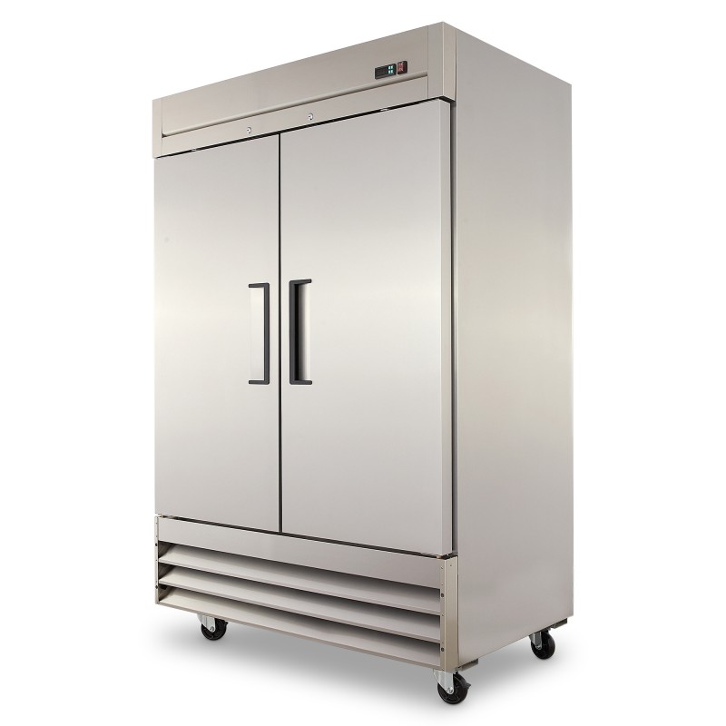 Refrigerador Vertical Puerta Sólida 47 Pies Acero Inoxidable - 3
