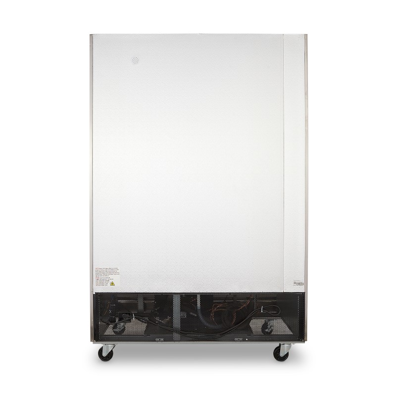 Refrigerador Vertical Puerta Sólida 47 Pies Acero Inoxidable - 4