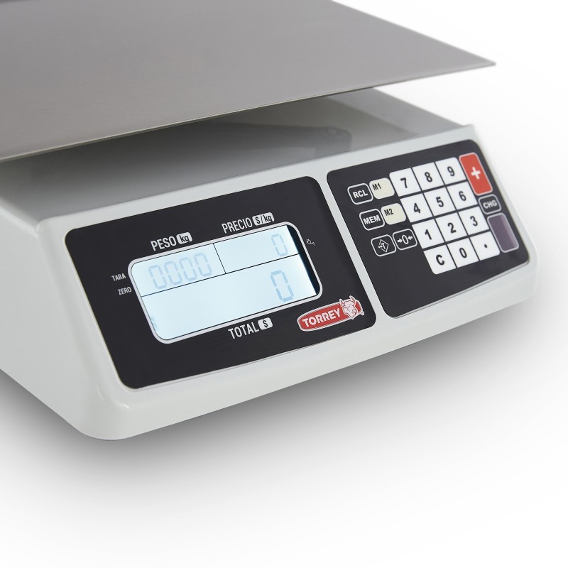 Báscula Electrónica Peso - Precio - Total - 5