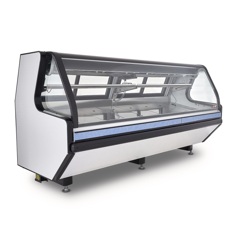 Vitrina Carnicera Exhibidora 2.5M AI con Vidrio Abatible - 2
