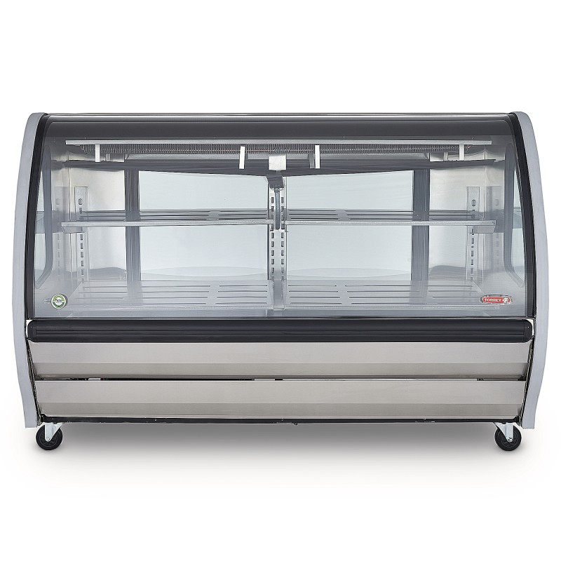 Vitrina Vidrio Panorámico Acero Inoxidable - 4