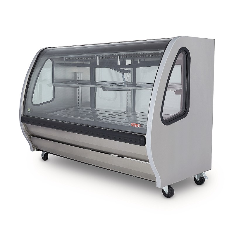 Vitrina Vidrio Panorámico Acero Inoxidable - 6