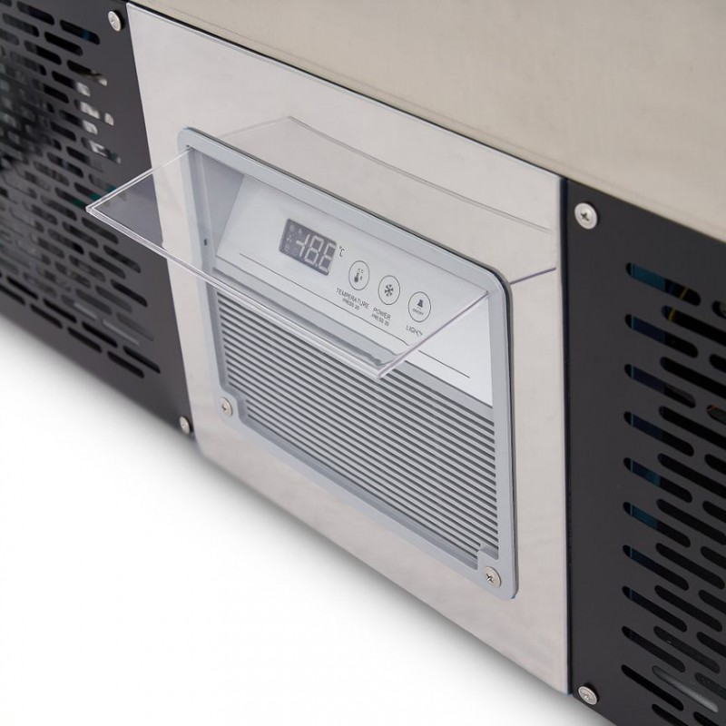 Vitrina Refrigerada Full Glass 120cm Curva - 3