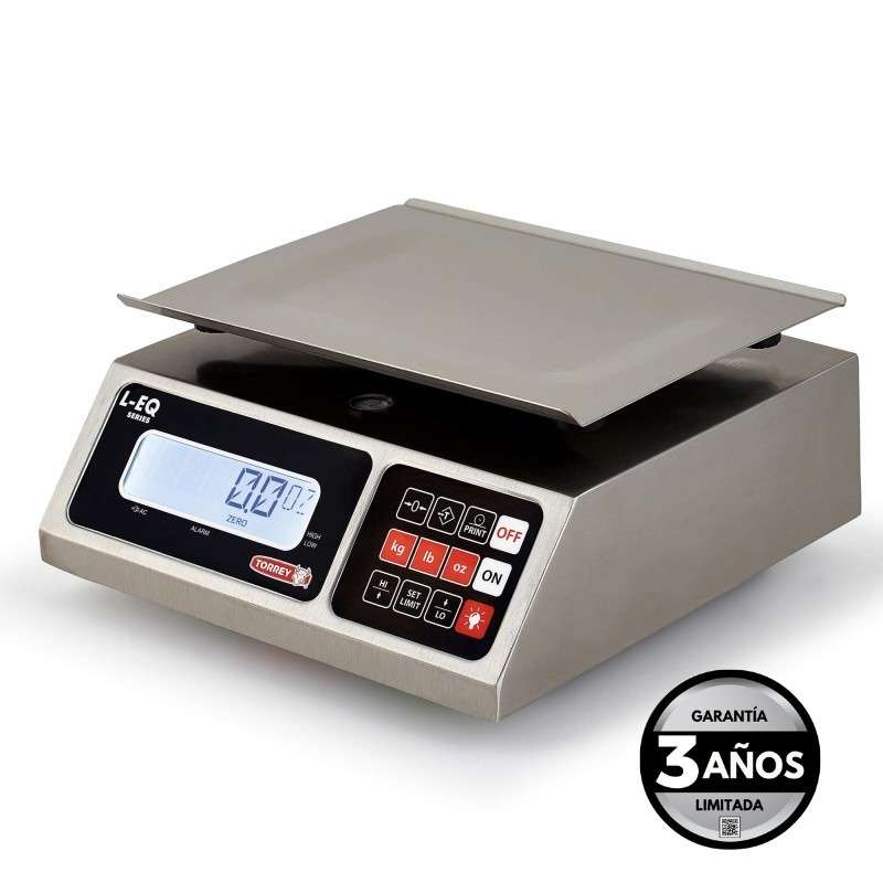Báscula Porcionadora de Acero Inoxidable Torrey 6 kg